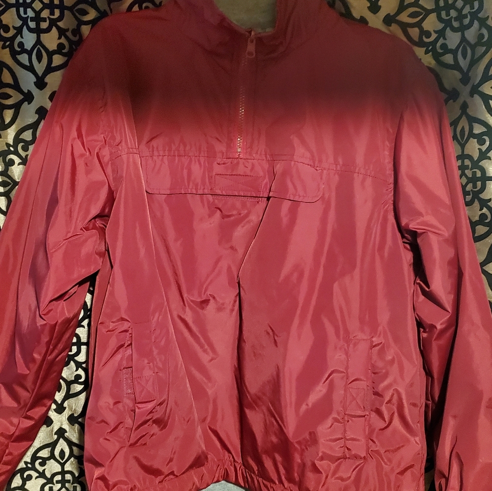 Fleece lined rain coat